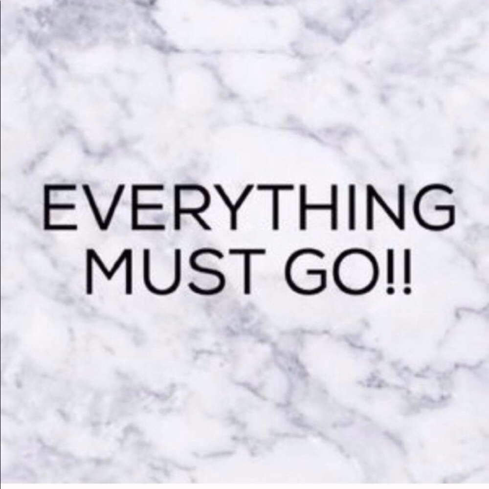 Closet Clear Out Moving Everything Must Go!!